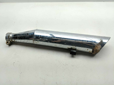 83 Honda CX650 C Custom Left Exhaust Header Head Pipe Muffler Slip On