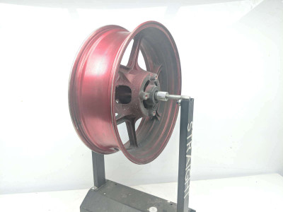 05 06 Kawasaki ZX 6 ZX636 Rear Wheel Rim STRAIGHT 17 x 5.50