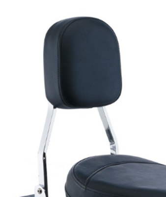 COBRA Standard Square Sissy Bar Chrome Motorcycle Backrest 02-5122