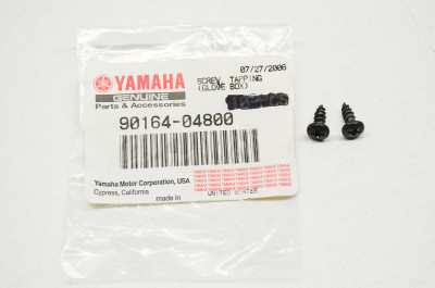 Re.inc ！ QTY 9 | 70-24 Yamaha OEM Tapping Screw 4x8mm NOS YZ WR R1 Grizzly