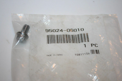 YAMAHA BOLT FLANGE 95024-06010 QTY 2 Genuine OEM