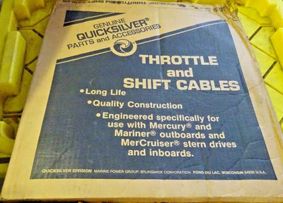 Teleflex Quicksilver Mercury Shift/Throttle Cable 12 FT 85614 12