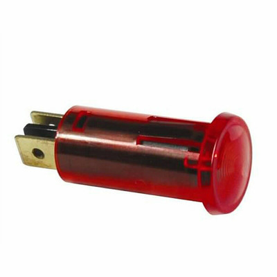 JT&T 16 Amp 12V Red Warning Light 2632H