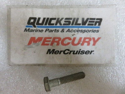 Genuine Mercury Quicksilver 10-24878 Screw OEM (.250-20 x 1.25) 2-QTY