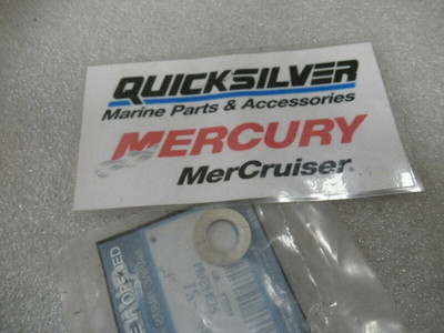1960 Mercury Outboard is genuine Mercury Quicksilver OEM washer, part number 12-
