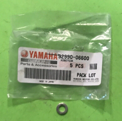 GENUINE Yamaha NOS 92990-06600 WASHER QTY 3