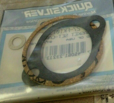 1986 Mercury 6 HP genuine OEM Quicksilver Mercury carburetor gasket set essentia