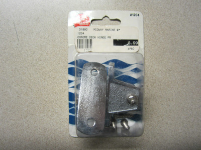 6451 TAYLOR MADE 1204 (2) Zamak Top Mount Deck Hinges Marine Boat Hardware
