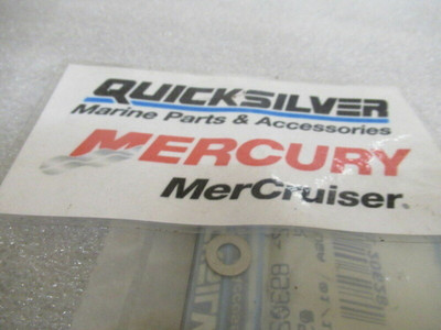 1960 Mercury Outboard is genuine Mercury Quicksilver OEM flat washer, part numbe