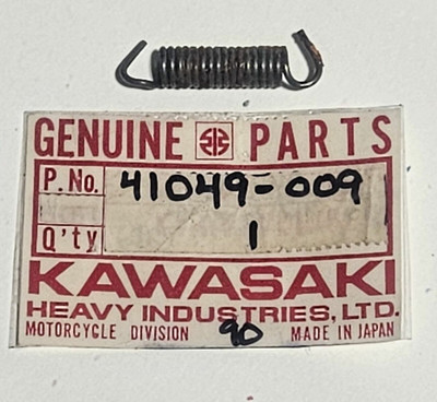 NOS Genuine Kawasaki MT1 KV75 Brake Shoe Spring OEM 41049-009 QTY 2