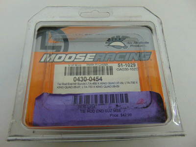2007 Suzuki LT-A450X KingQuad AXi 4x4 Moose Racing Tie Rod End Kit provides dura