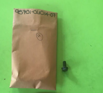 GENUINE Honda NOS 95701-06014-07 BOLT, FLANGE (6X14)