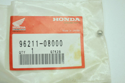 Honda 96211-08000 Ball (#8) 1 Genuine Original Equipment Manufacturer Part QTY 5