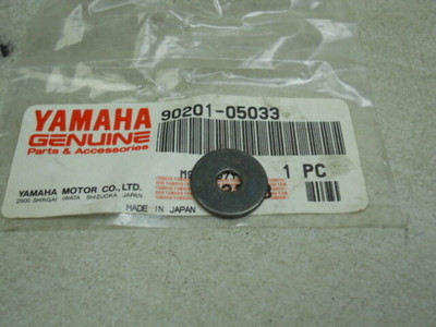 Yamaha NOS DT125, DT175, DT400, TTR250, Plate Washer, # 90201-05033-00 QTY-2