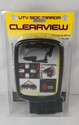 CLEARVIEW UTV Side Mirror Anti Vibration Break Away Utility Sport Sealed UTVMIR1