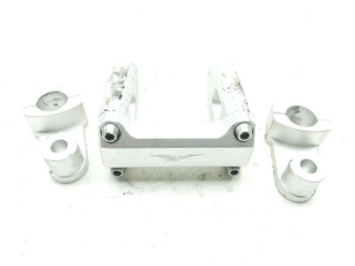 09 Moto Guzzi Stelvio 1200 Top Clamp Handlebar Risers 978821