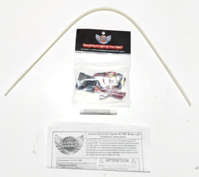 CUSTOM DYNAMICS SPYDER HMT BRAKE LIGHT INSTALLATION -W/O BRAKE LIGHT- SPY-RT-HMT