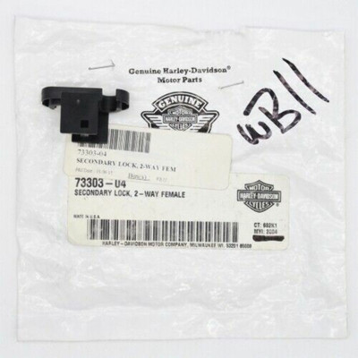 2004-2024 Harley Davidson 2-Way Female Secondary Lock Clips 73303-04 NEW NOS