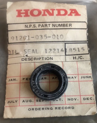 1976 1978 Honda SL70 XL70 CL70 ATC90 CT70 Dust Seal NOS OEM 91201-035-010