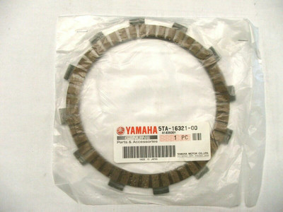 New Genuine Yamaha 5TA-16321-00 Clutch friction plate