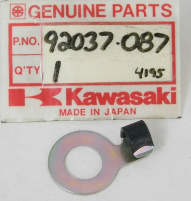 Kawasaki NOS NEW 92037-087 Rear Signal Light Clamp F6 F7 F9 F11 G3 G4 G5 KE G3SS