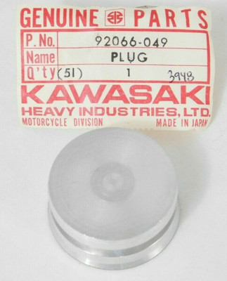 NOS Kawasaki KZ750 LTD Twin 1976-1983 OEM Genuine Cam Plug 92066-049