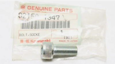 Kawasaki KX125 KX250 92150-1347 BOLT SOCKET