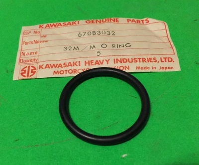 KAWASAKI NOS OEM A1 A7 SAMURI AVENGER O RING 32mm 670B3032