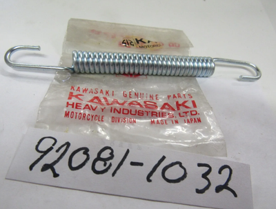 NOS OEM KAWASAKI 1978 1979 KZ400 MAIN STAND SPRING 92081-1032