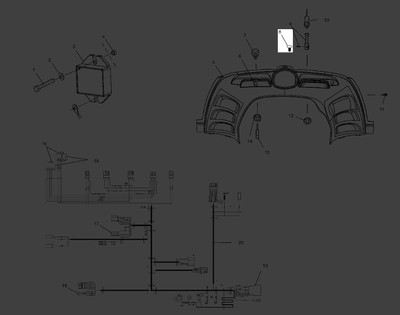 Polaris GEM Plastic Dart Clip, Nylon, Genuine OEM Part 7670088, Qty 1