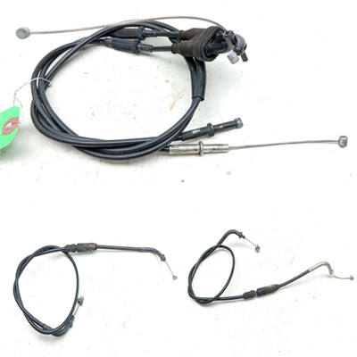 11 Kawasaki ZX6R Ninja Throttle Cable Lines