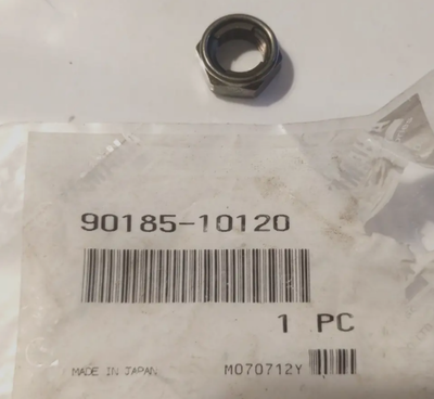 NOS Yamaha Self-Locking Nut 90185-10120 QTY 2 YFZ350 YFM350 YZ80 YZ450