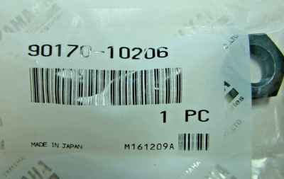 NOS GENUINE Yamaha Hexagon Nut 90170-10206 NEW OEM QTY 2