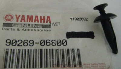 NEW YAMAHA RIVET PN 90269-06800 QTY 2 NEW YAMAHA RIVET PN 90269-06800 QTY 2