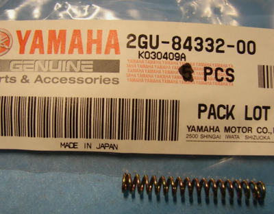 YAMAHA BANSHEE YFM400 450 660 HEADLIGHT ADJUSTING SPRING 2GU-84332-00 OEM QTY 2