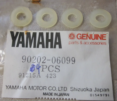 NOS Yamaha Washer ET340 EC340 EC540 EX340 EX440 SRX440 YZ175 90202-06099 Qty 4 NOS Yamaha Washer ET340 EC340 EC540 EX340 EX440 SRX440 YZ175 90202-06099 Qty 4