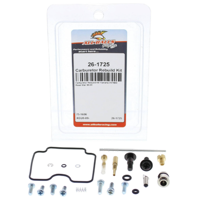 2003-2018 Kawasaki KVF300 KVF360 ALL BALLS Carburetor Rebuild Kit 26-1725