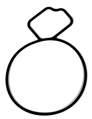 POLARIS OEM WATERPUMP GASKET 2015-2019 SLINGSHOT 24439799