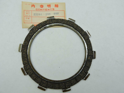 Honda 22201-240-000 Genuine Oem Cl125A A Clutch Friction Disk P2357