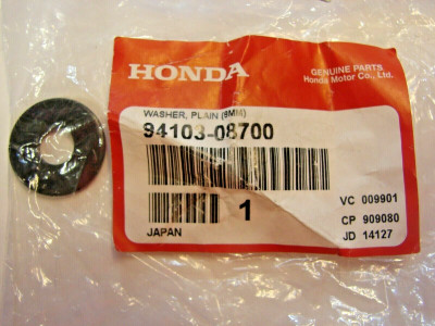 Honda NOS CBR1000RR Exhaust Muffler Washer 8mm Genuine OEM 94103-08700