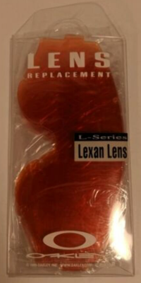 NEW OAKLEY Lexan Lens Replacement 3-Pack Persimmon Amber 01-130