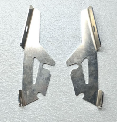 02-08 Honda VTX1800 C R S N F T Memphis Shades Windshield Mount Brackets MEM9972