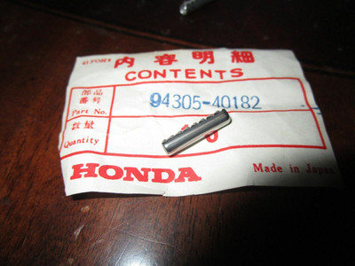 NOS HONDA 1979 CM185 80-82 CM200 85-86 CMX250 SPRING PIN PART# 94305-40182