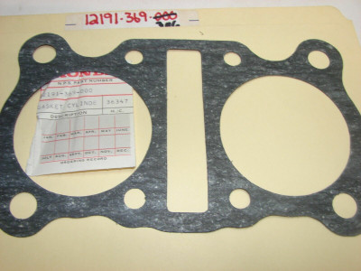 HONDA CB360 CB360G CB360T CJ360T CYLINDER ENGINE BASE GASKET 12191-369-000