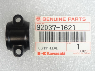 NOS KAWASAKI OEM CLAMP, LEVER HOLDER 92037-1621 BRAND NEW