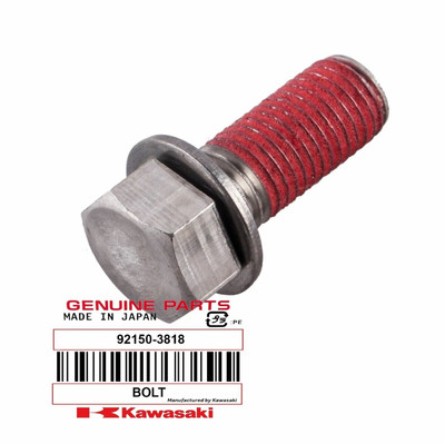 GENUINE NEW OEM KAWASAKI JET SKI JET MATE BOLT 10X25 92150-3818