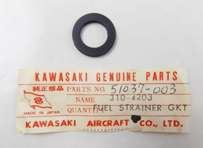 NOS KAWASAKI 1965-1969 Gasoline Cup Gasket C2 C3 G3 51037-003