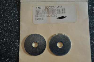 OEM KAWASAKI WASHER QTY 2 #92022-1282 1972-2019 NINJA VULCAN KLR650