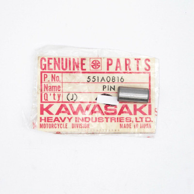 Kawasaki A1 A1SS A7 A7SS W1 G4TR Dowel Pin 8x16 551A0816 NOS