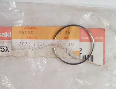 NOS KAWASAKI FORK TOP SNAP RING 92033-1220 NEW OEM